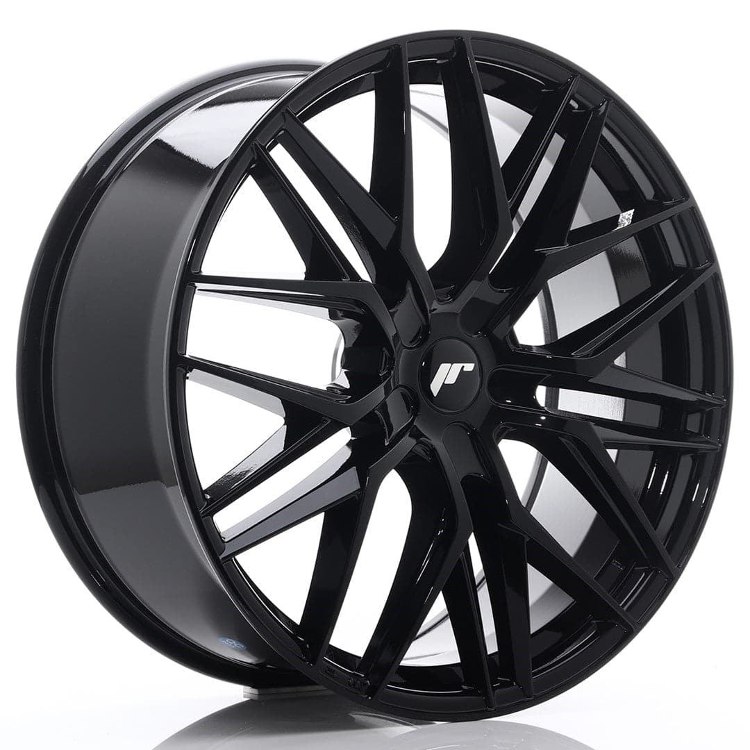 JR Wheels JR28 22x9 ET30-45 5H BLANK Gloss Black - Wheelsup
