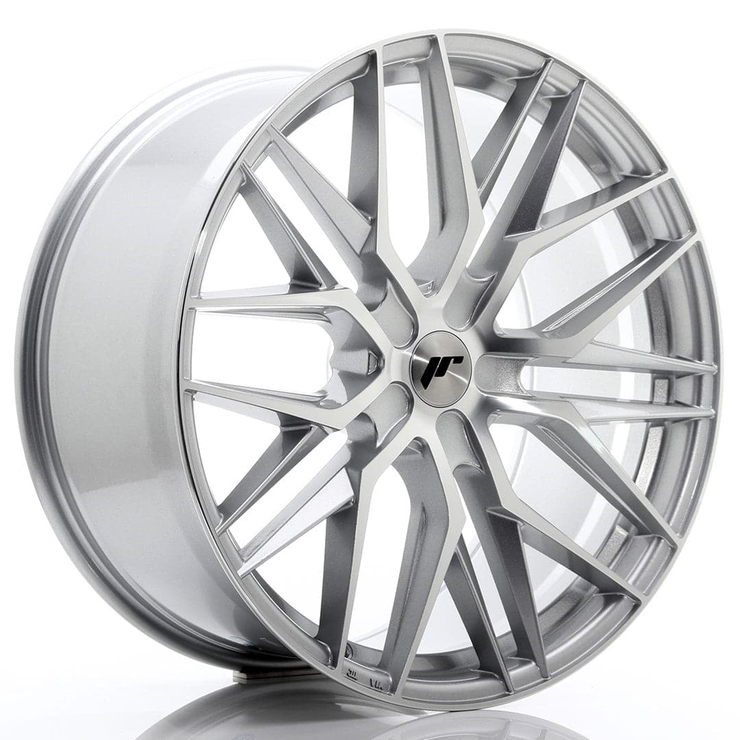 JR Wheels JR28 22x10,5 ET15-50 5H BLANK Silver Machined Face - Wheelsup