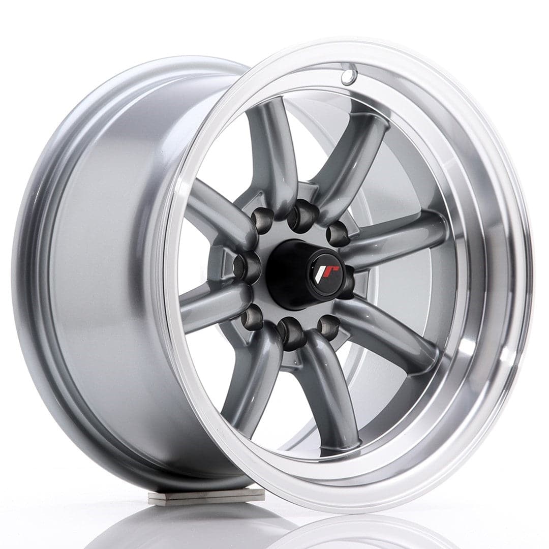 JR Wheels JR19 14x8 ET-13 4x100/114 Gun Metal - Wheelsup