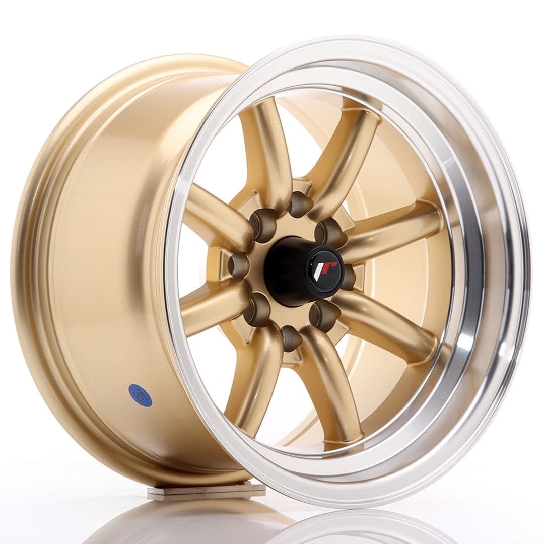JR Wheels JR19 14x8 ET-13 4x100/114 Gold - Wheelsup