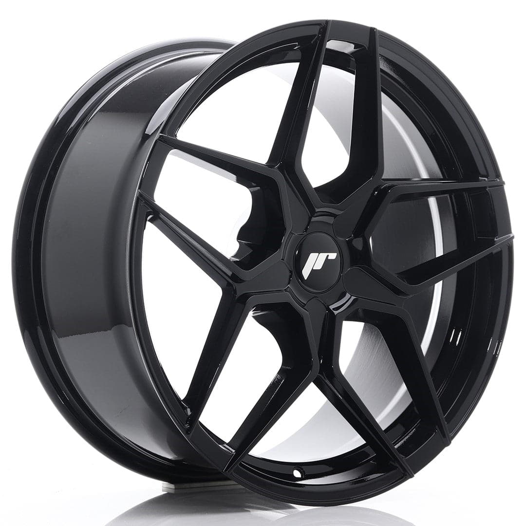 JR Wheels JR34 19x8,5 ET20-40 5H BLANK Gloss Black - Wheelsup.sk
