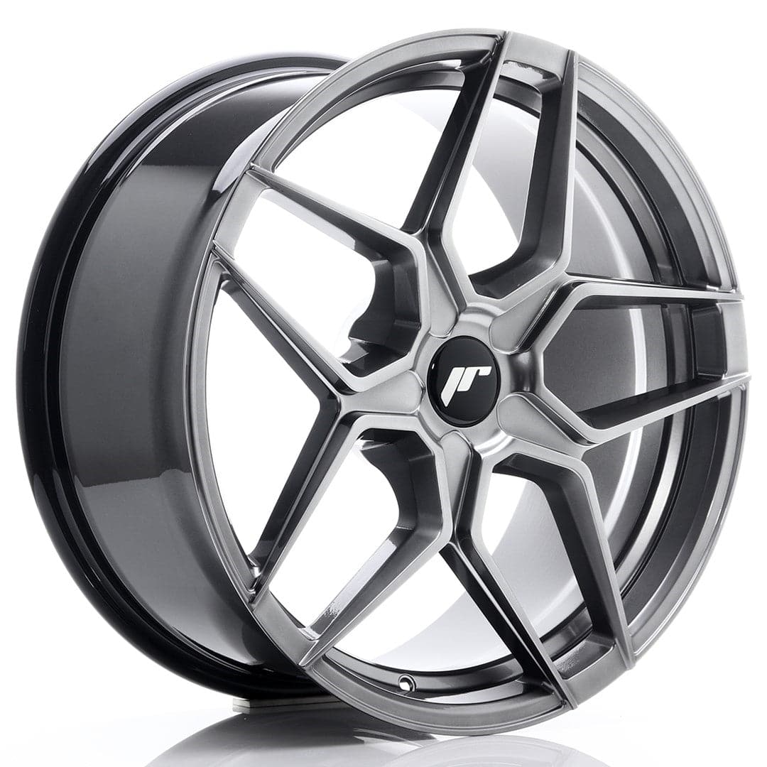 JR Wheels JR34 19x8,5 ET20-40 5H BLANK Hyper Black - Wheelsup.sk