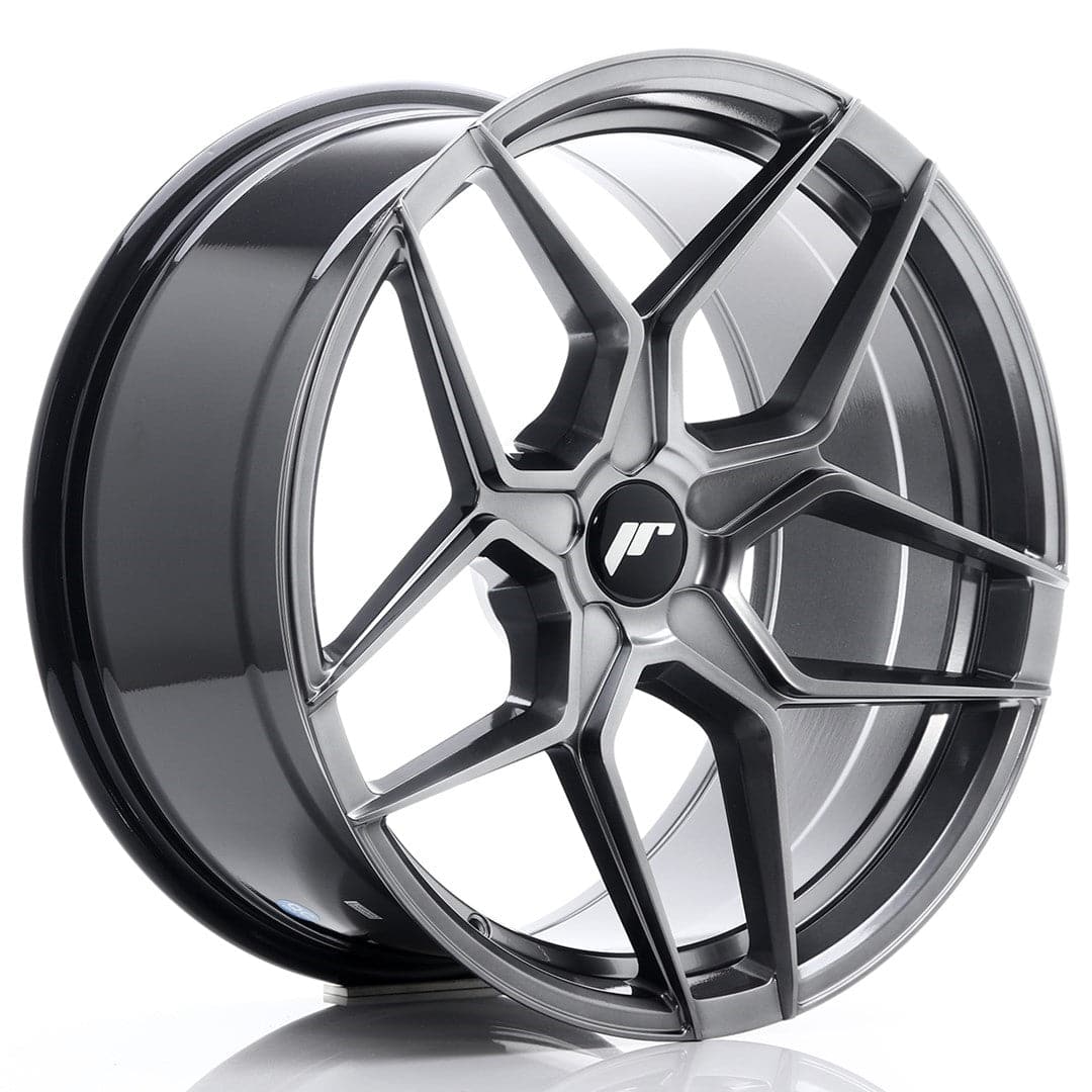 JR Wheels JR34 19x9,5 ET20-40 5H BLANK Hyper Black - Wheelsup.sk
