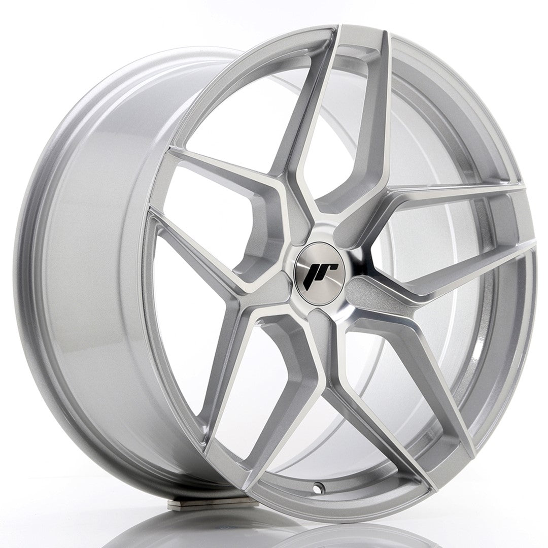 Alu kola Japan Racing JR34 19x9,5 ET40 5x120 Silver Machined | Wheelsup.cz
