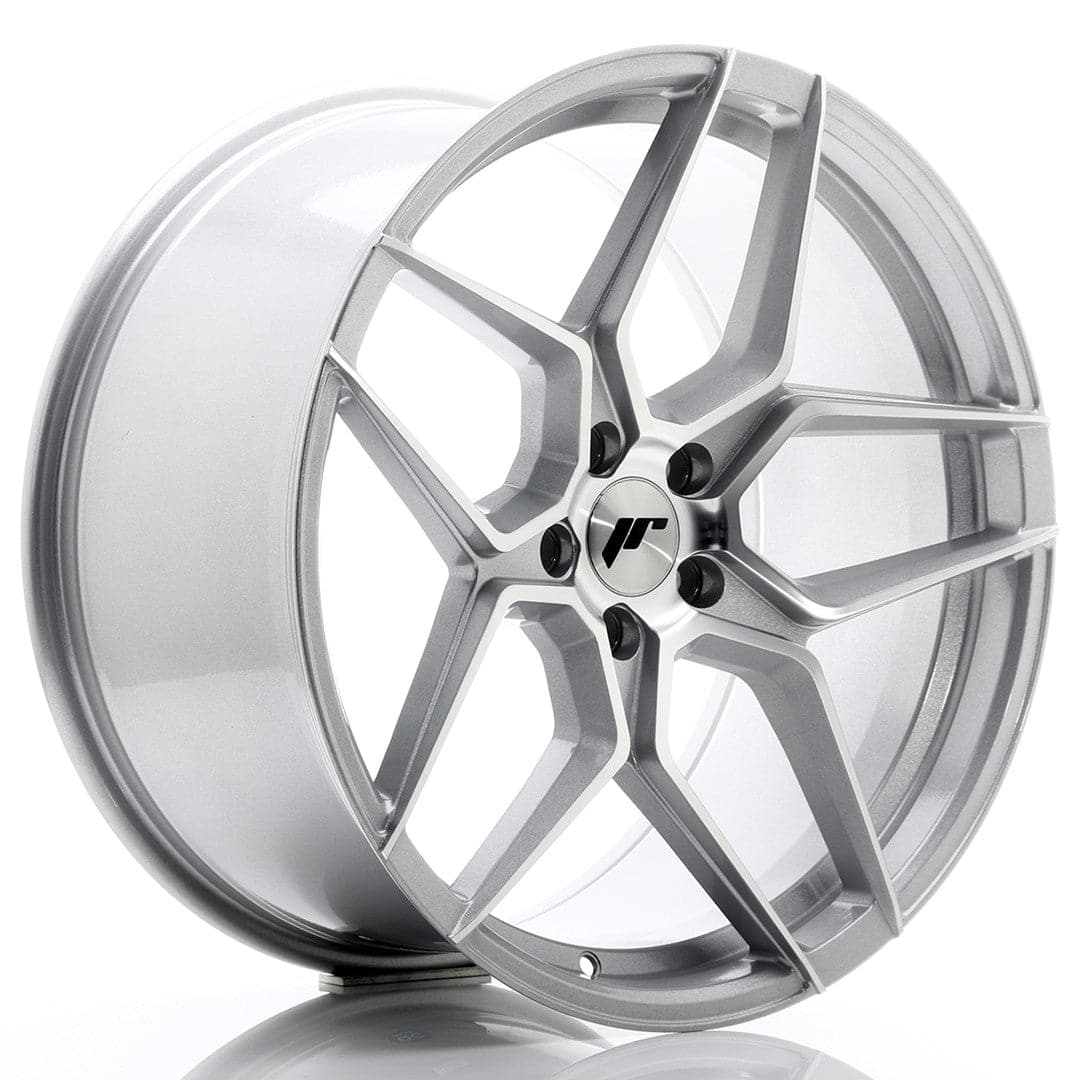 JR Wheels JR34 20x10 ET40 5x120 Silver Machined Face - Wheelsup.sk