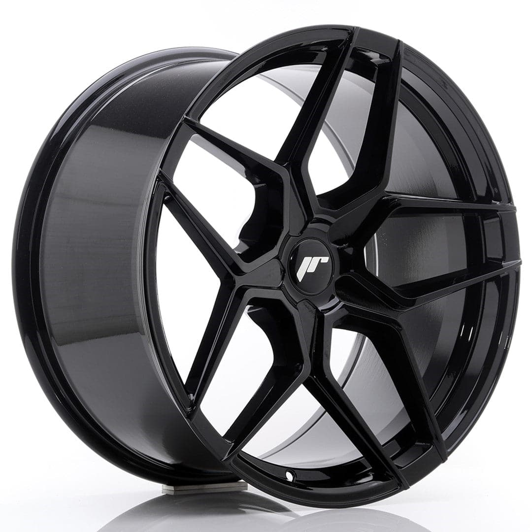 JR Wheels JR34 20x10 ET20-40 5H BLANK Gloss Black - Wheelsup.sk