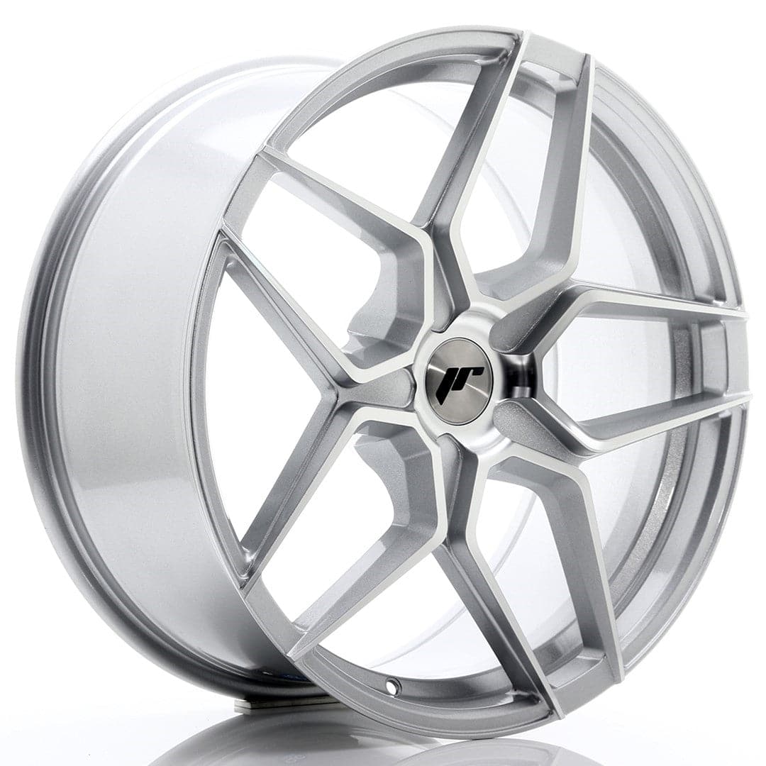 JR Wheels JR34 20x9 ET20-40 5H BLANK Silver Machined Face - Wheelsup.sk