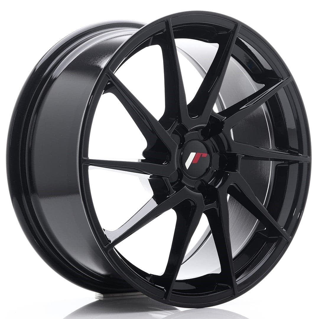 JR Wheels JR36 18x8 ET20-52 5H BLANK Gloss Black - Wheelsup.sk
