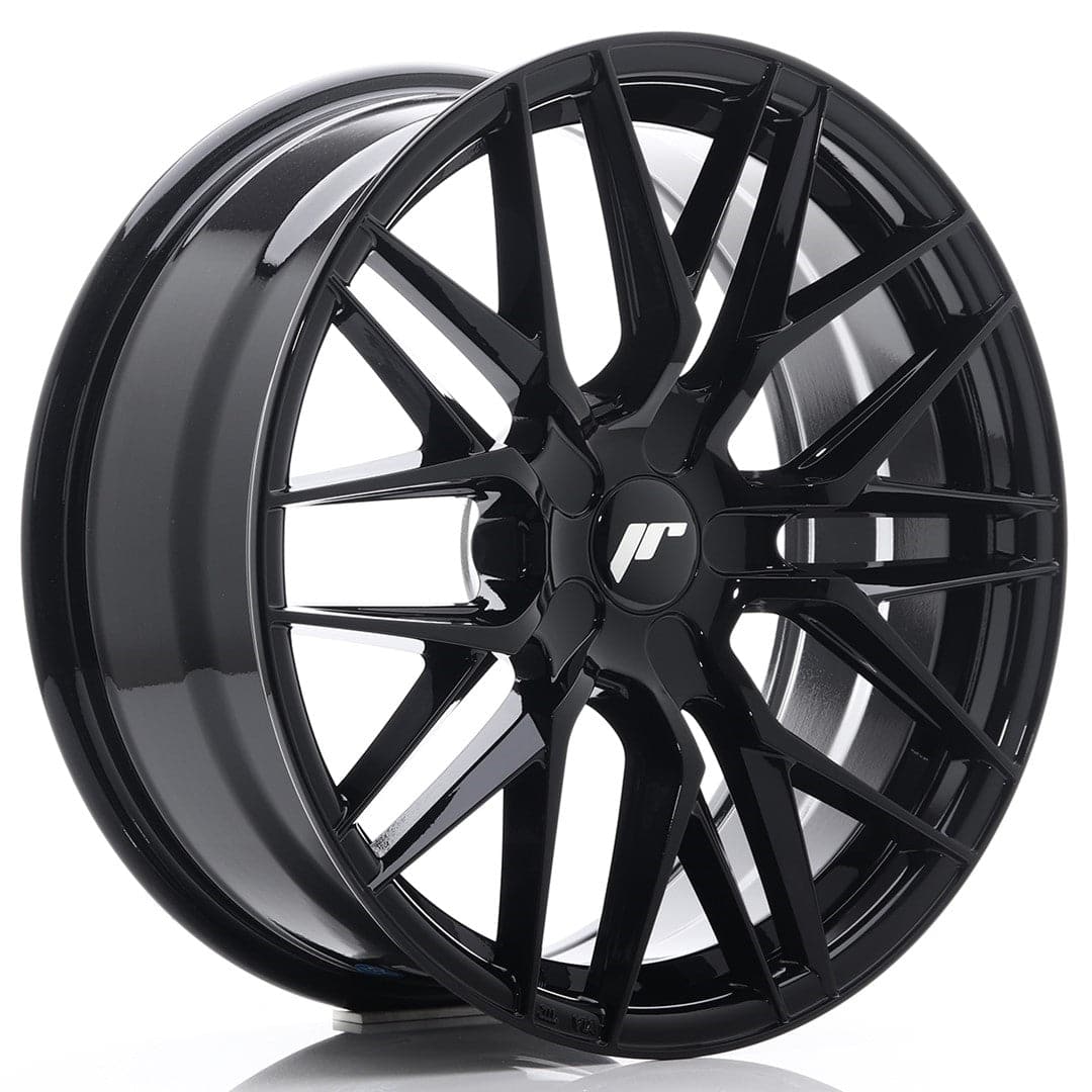 JR Wheels JR28 18x7,5 ET20-40 BLANK Gloss Black - Wheelsup