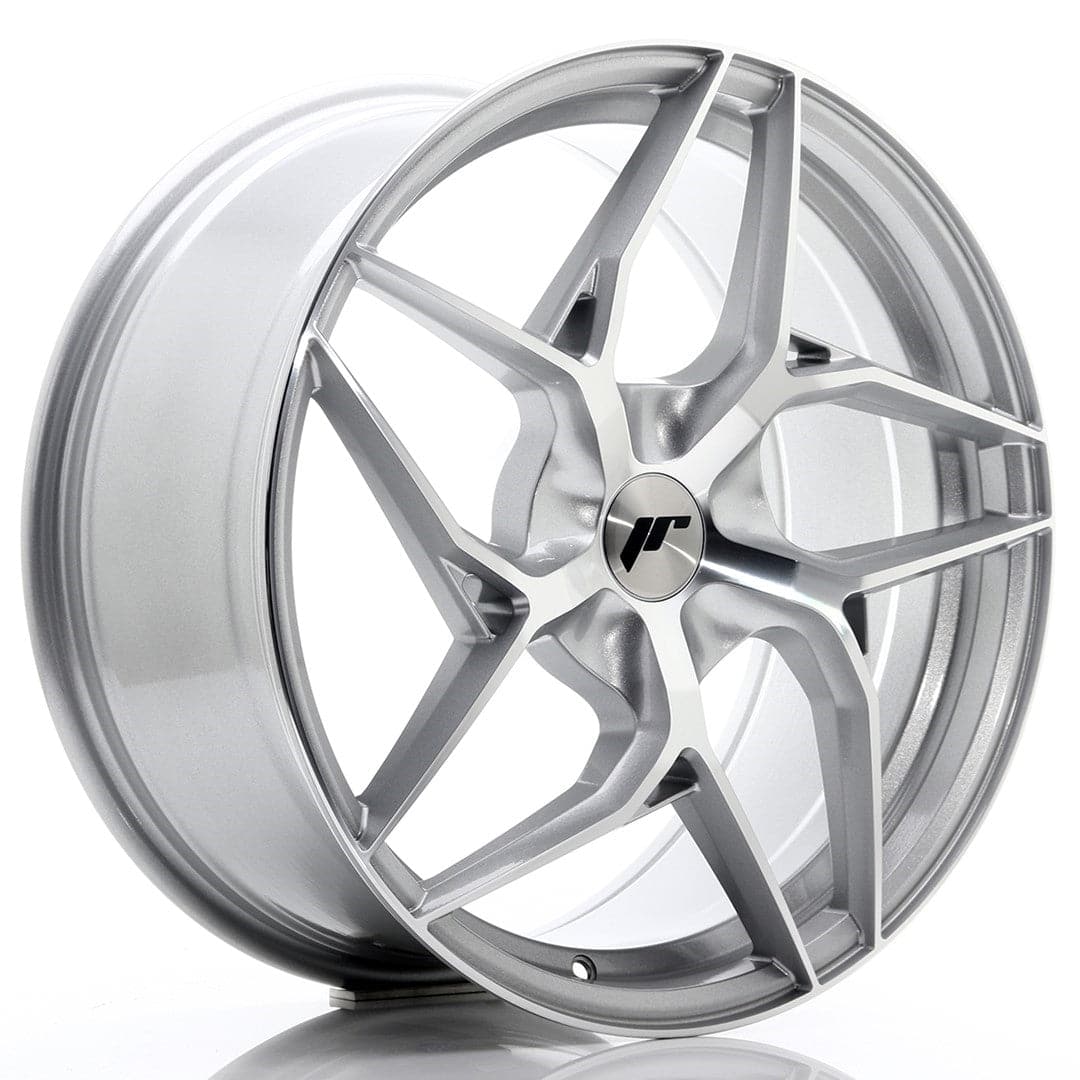 JR Wheels JR35 19x8,5 ET20-45 5H BLANK Silver Machined Face - Wheelsup.sk
