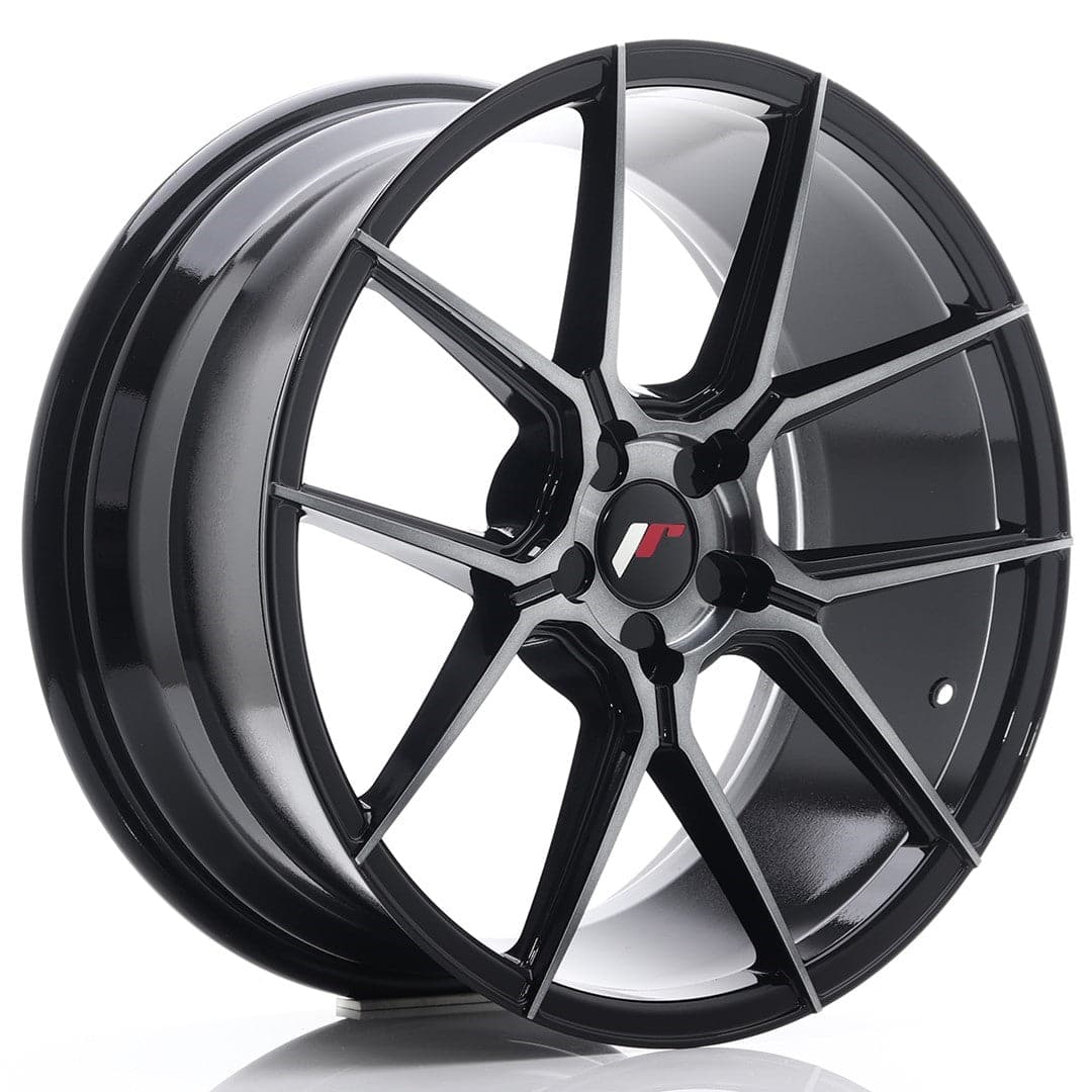 JR Wheels JR30 19x8,5 ET20-42 5H BLANK Black Brushed w/Tinted Face - Wheelsup.sk