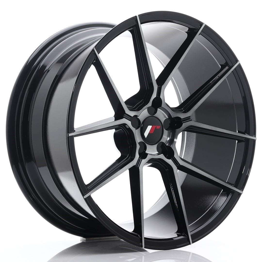 JR Wheels JR30 20x10 ET20-40 5H BLANK Black Brushed w/Tinted Face - Wheelsup.sk