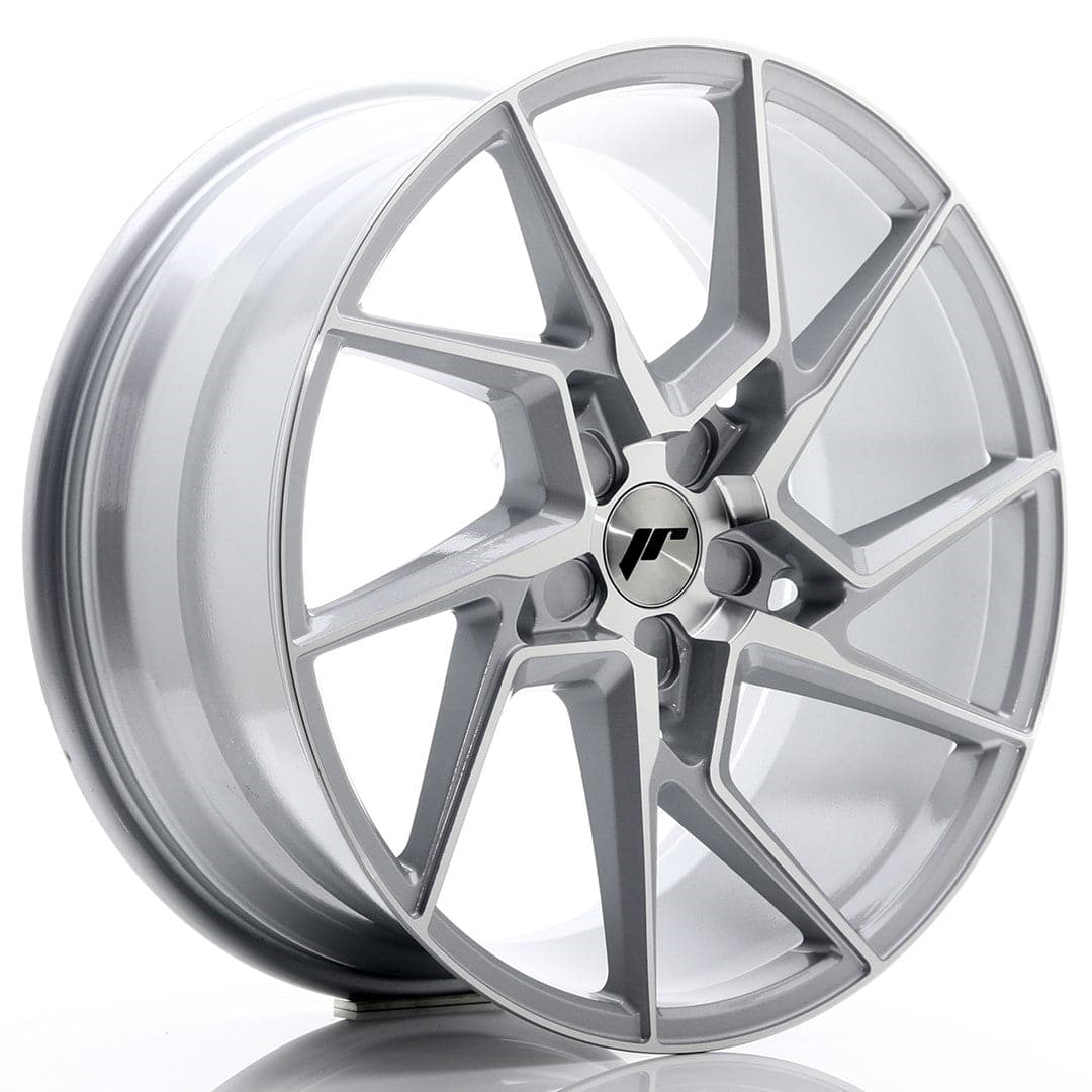 JR Wheels JR33 20x9 ET20-48 5H BLANK Silver Machined Face - Wheelsup.sk