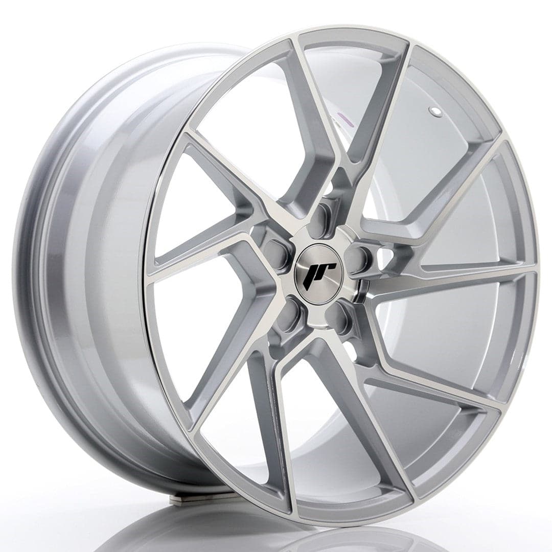 JR Wheels JR33 20x10 ET20-40 5H BLANK Silver Machined Face - Wheelsup.sk