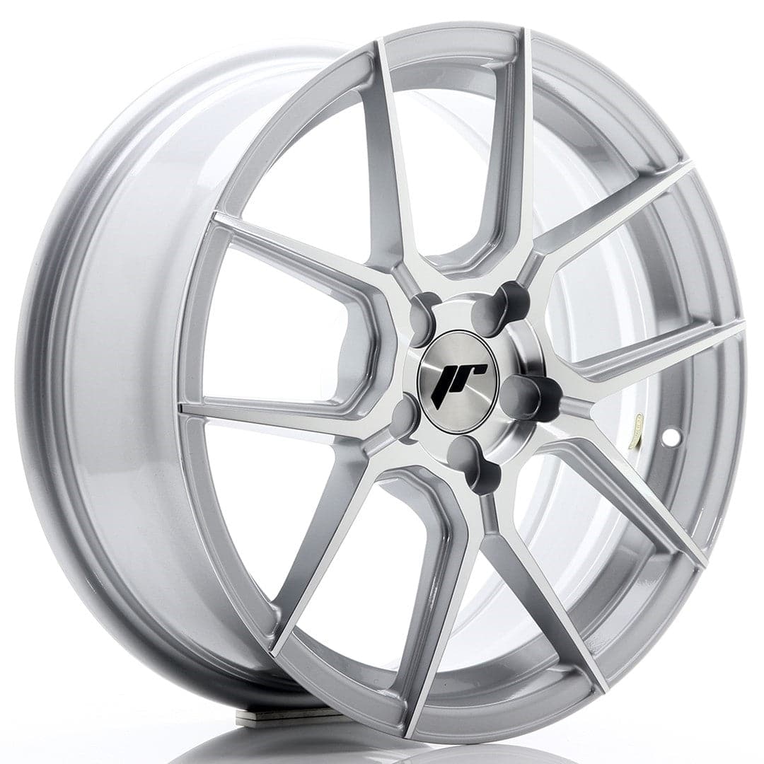 JR Wheels JR30 17x7 ET20-40 5H BLANK Silver Machined Face - Wheelsup.sk