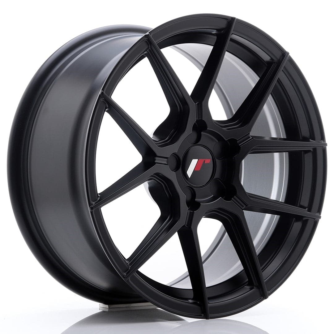 JR Wheels JR30 17x8 ET20-40 5H BLANK Matt Black - Wheelsup.sk