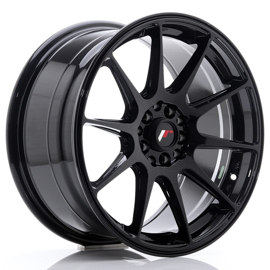 JR Wheels JR11 17x8,25 ET35 5x100/114,3 Glossy Black - Wheelsup