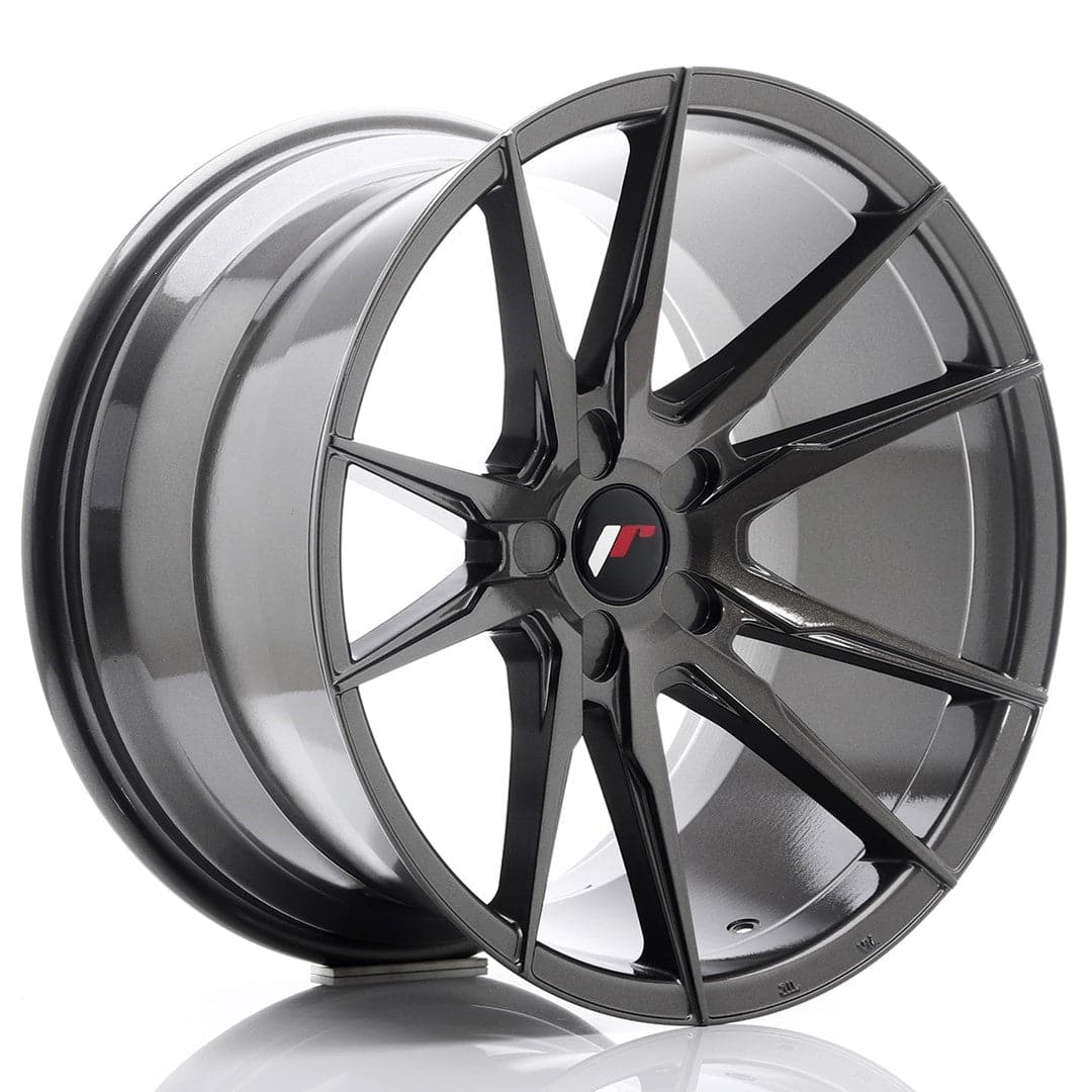 JR Wheels JR21 19x11 ET15-30 5H BLANK Hyper Gray - Wheelsup