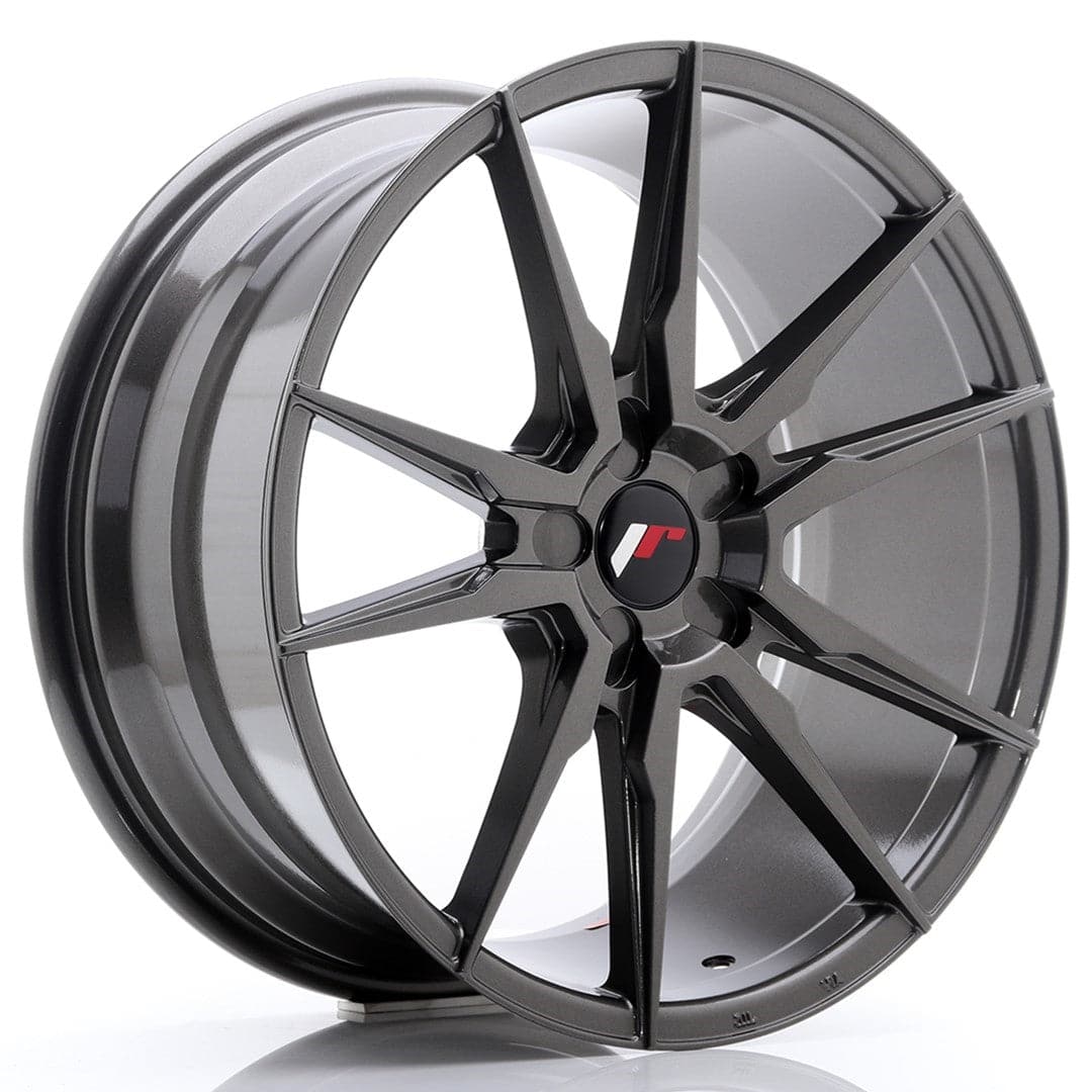JR Wheels JR21 19x8,5 ET35-43 5H Blank Hyper Gray - Wheelsup