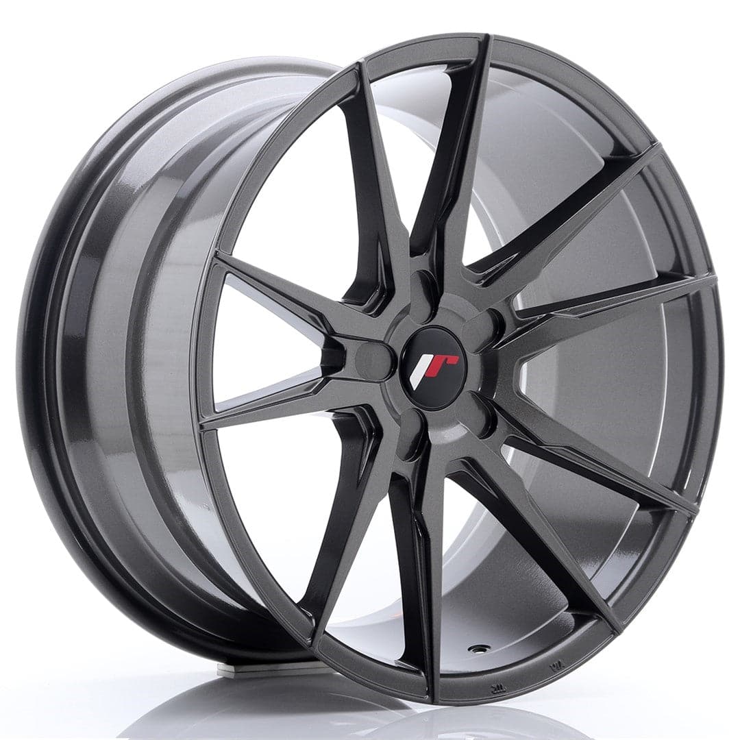 JR Wheels JR21 19x9,5 ET20-40 5H Blank Hyper Gray - Wheelsup