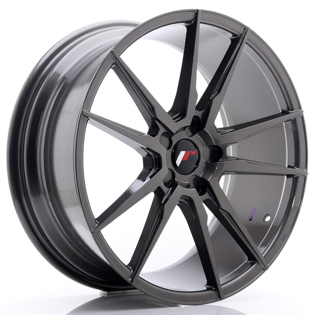 JR Wheels JR21 20x8,5 ET20-40 5H Blank Hyper Gray - Wheelsup