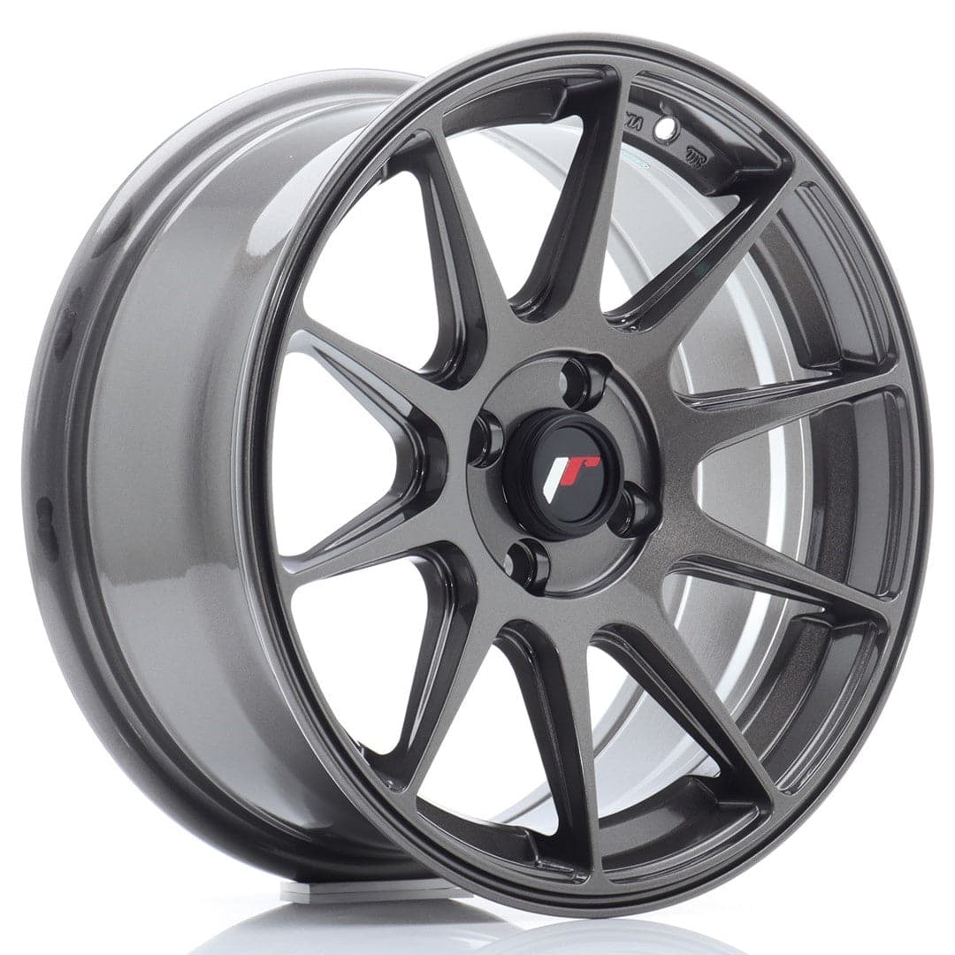 JR Wheels JR11 16x7 ET25 4x100 Hyper Gray - Wheelsup