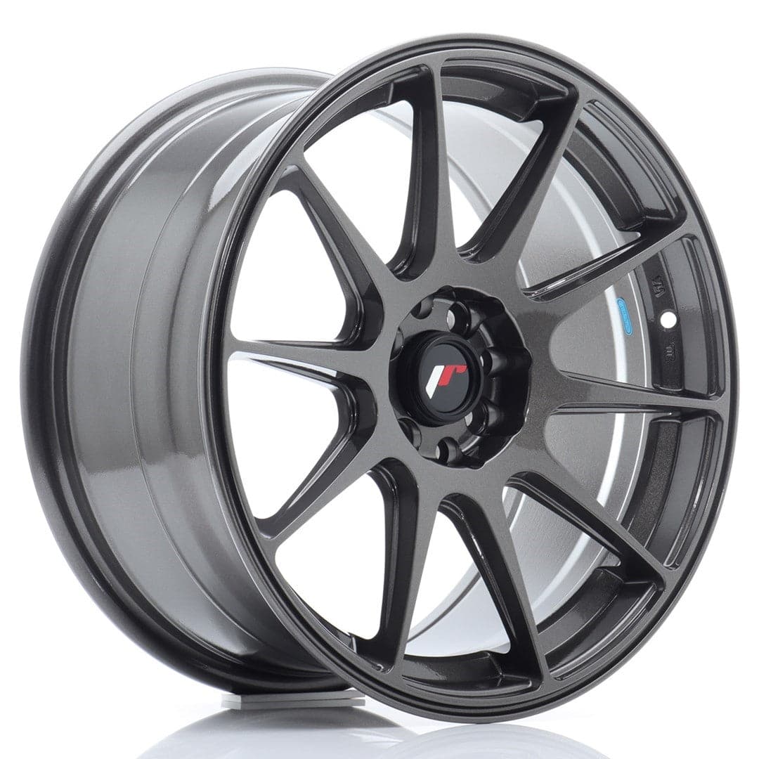 JR Wheels JR11 17x8,25 ET35 4x100/114,3 Hyper Gray - Wheelsup