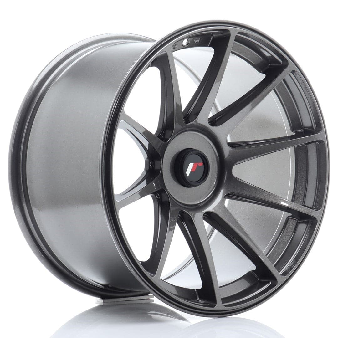 JR Wheels JR11 18x10,5 ET22-25 Blank Hyper Gray - Wheelsup