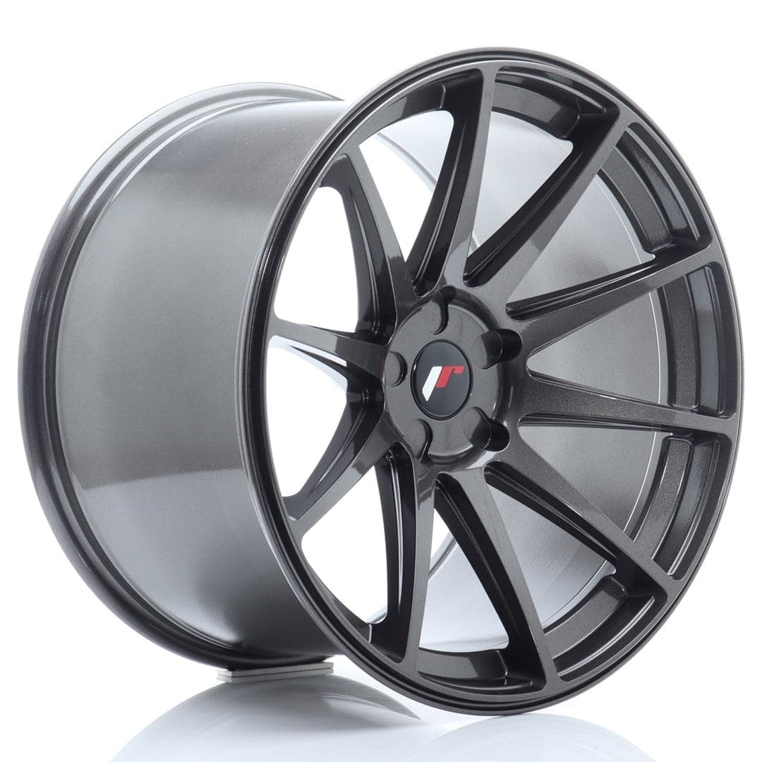 JR Wheels JR11 20x12 ET20-42 5H Blank Hyper Gray - Wheelsup