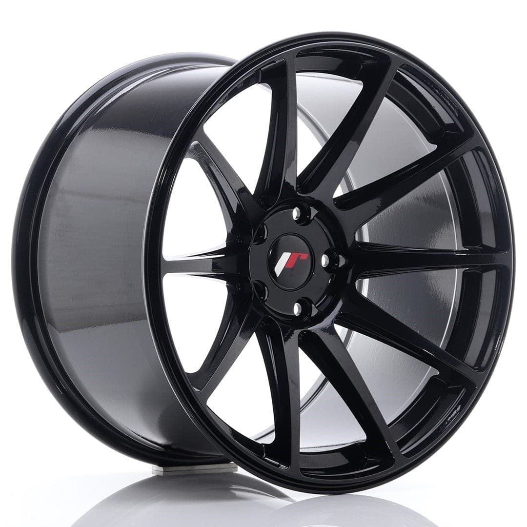 JR Wheels JR11 19x11 ET25 5x112 Glossy Black - Wheelsup