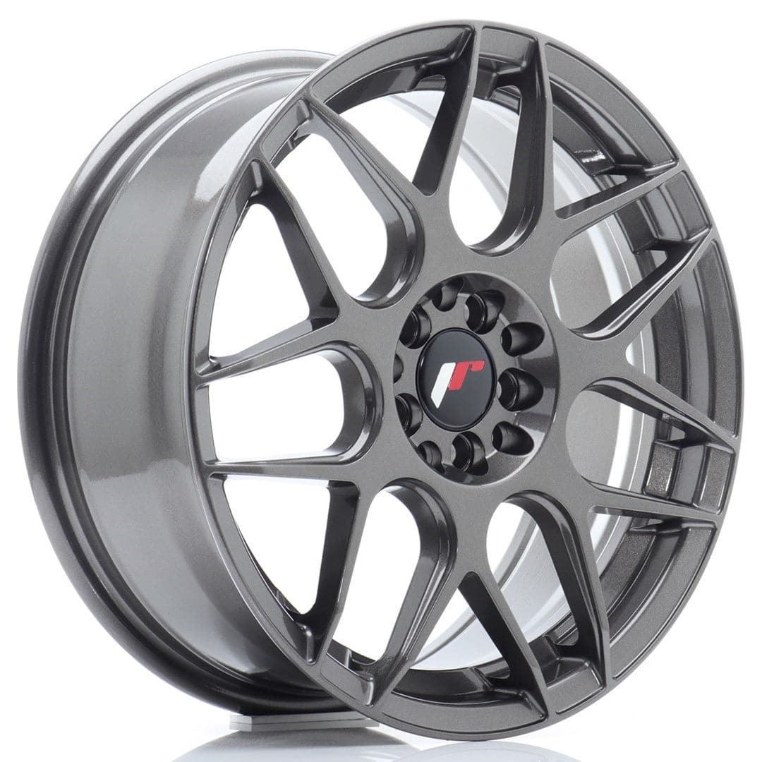 JR Wheels JR18 17x7 ET40 5x108/112 Hyper Gray - Wheelsup