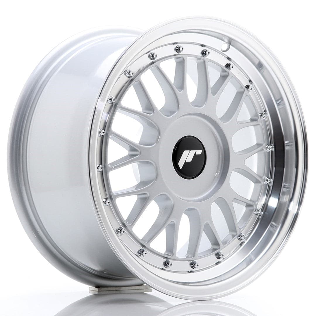 JR Wheels JR23 16x8 ET20-45 BLANK Hyper Silver w/Machined Lip - Wheelsup