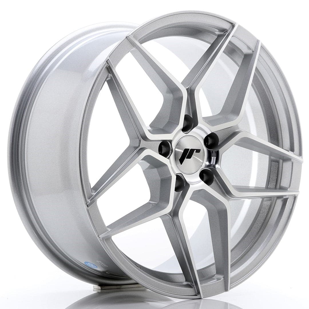 JR Wheels JR34 18x8 ET35 5x120 Silver Machined Face - Wheelsup.sk