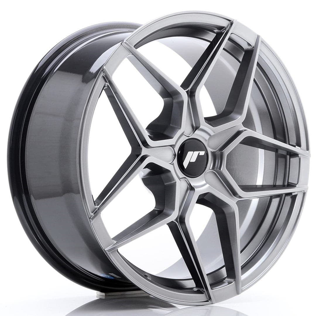 JR Wheels JR34 18x8 ET20-42 5H BLANK Hyper Black - Wheelsup.sk