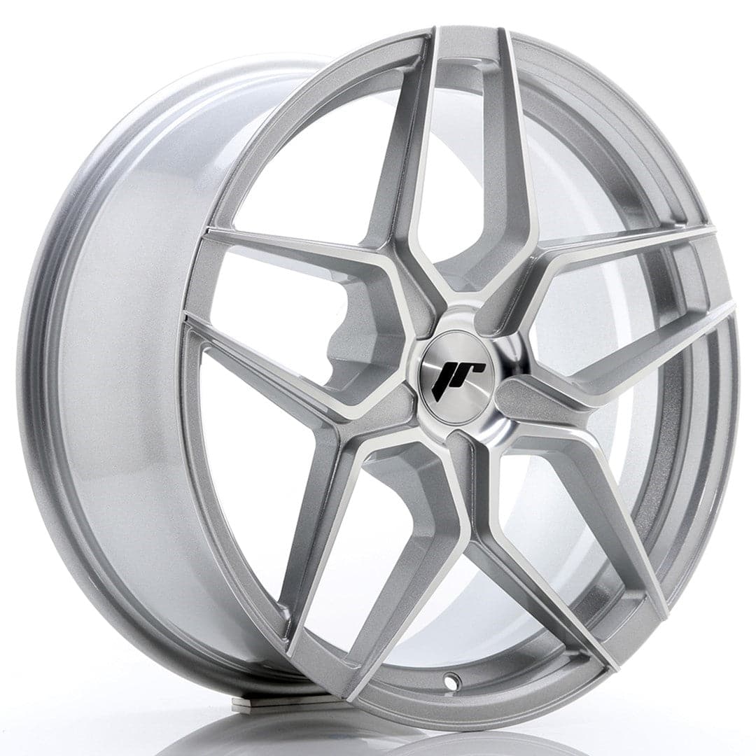 JR Wheels JR34 18x8 ET20-42 5H BLANK Silver Machined Face - Wheelsup.sk