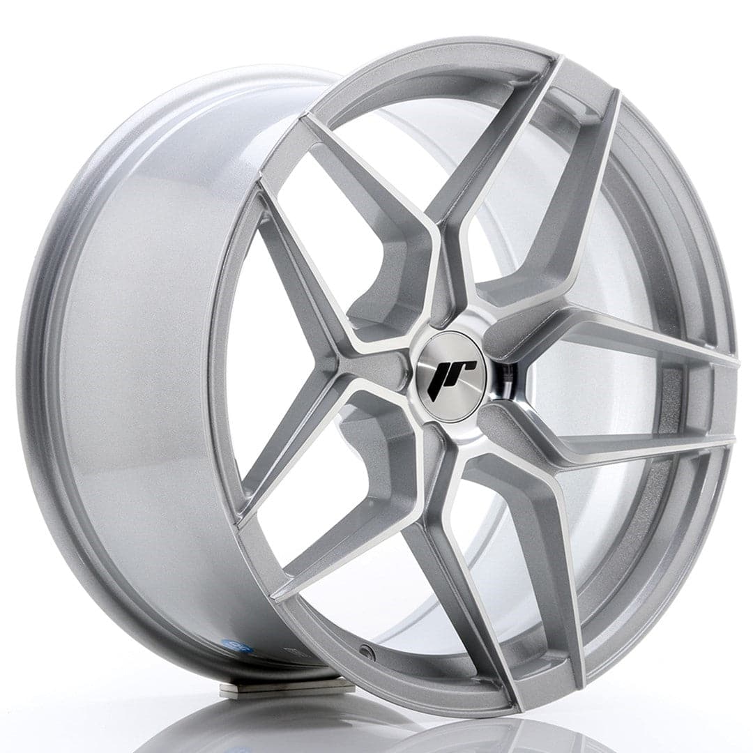 JR Wheels JR34 18x9 ET20-42 5H BLANK Silver Machined Face - Wheelsup.sk