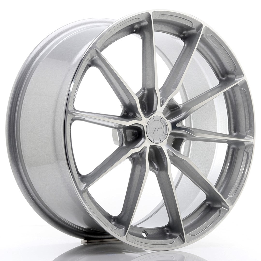 Alu kola Japan Racing JR37 19x8,5 ET45 5x114,3 Silver Machined | Wheelsup.cz