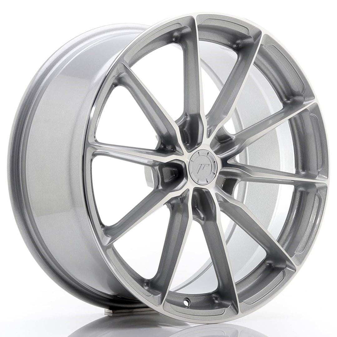 JR Wheels JR37 19x8,5 ET20-45 5H BLANK Silver Machined Face - Wheelsup.sk