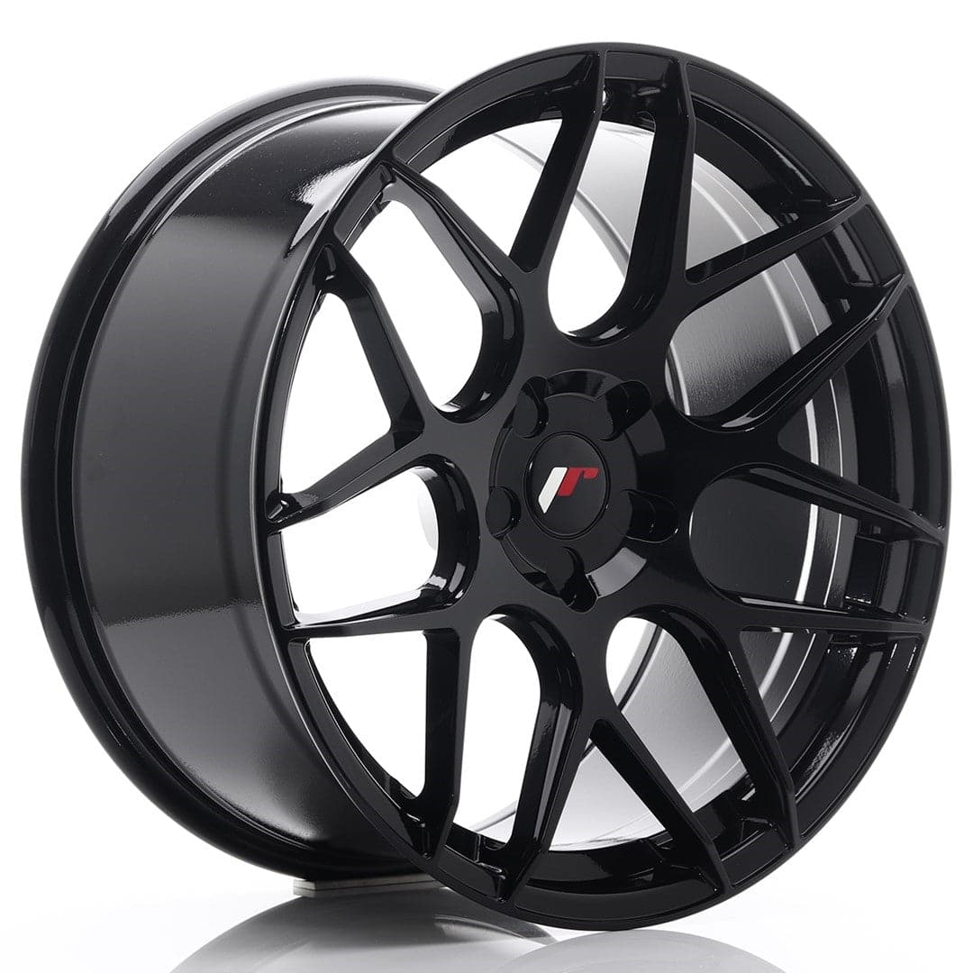 JR Wheels JR18 20x10 ET20-45 5H Blank Glossy Black - Wheelsup