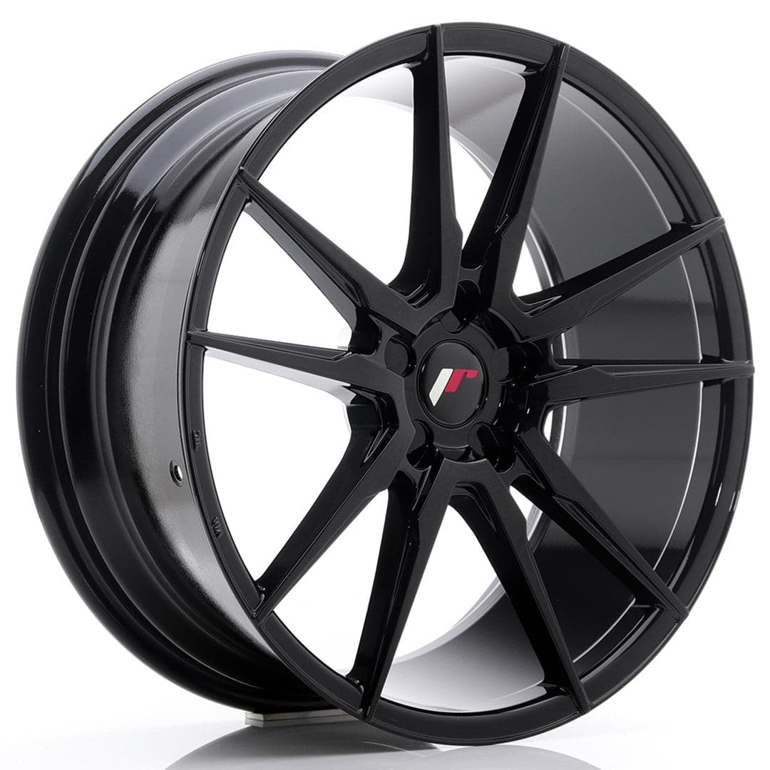 JR Wheels JR21 20x8,5 ET20-40 5H BLANK Glossy Black - Wheelsup