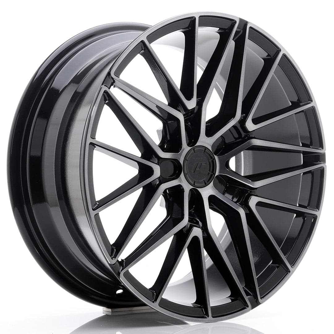 JR Wheels JR38 18x8 ET20-45 5H BLANK Black Brushed w/Tinted Face - Wheelsup.sk