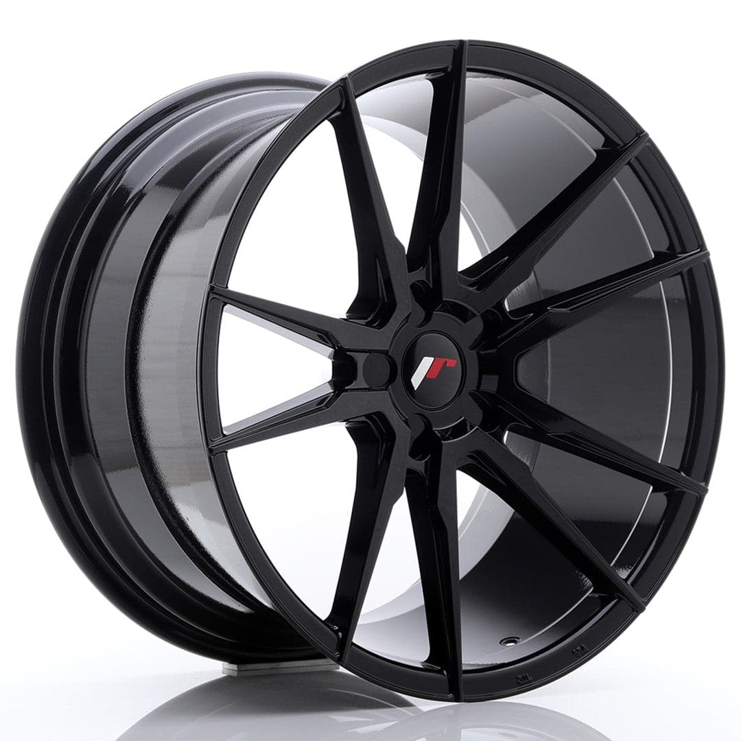 JR Wheels JR21 20x11 ET30-50 5H BLANK Glossy Black - Wheelsup