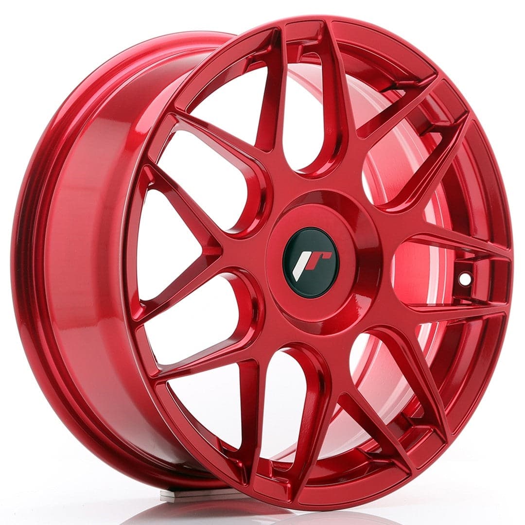 JR Wheels JR18 17x7 ET20-40 Blank Platinum Red - Wheelsup