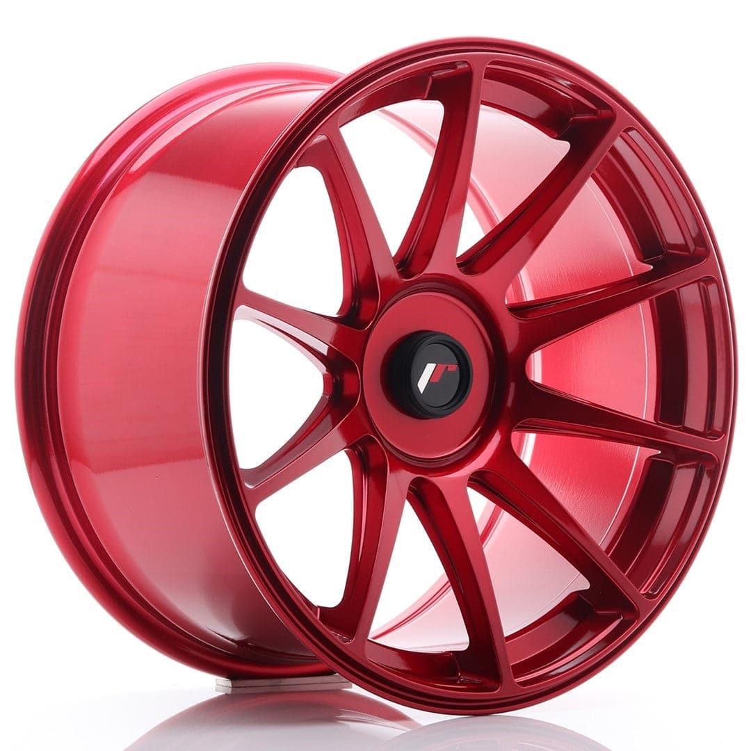 JR Wheels JR11 18x9,5 ET20-30 Blank Platinum Red - Wheelsup