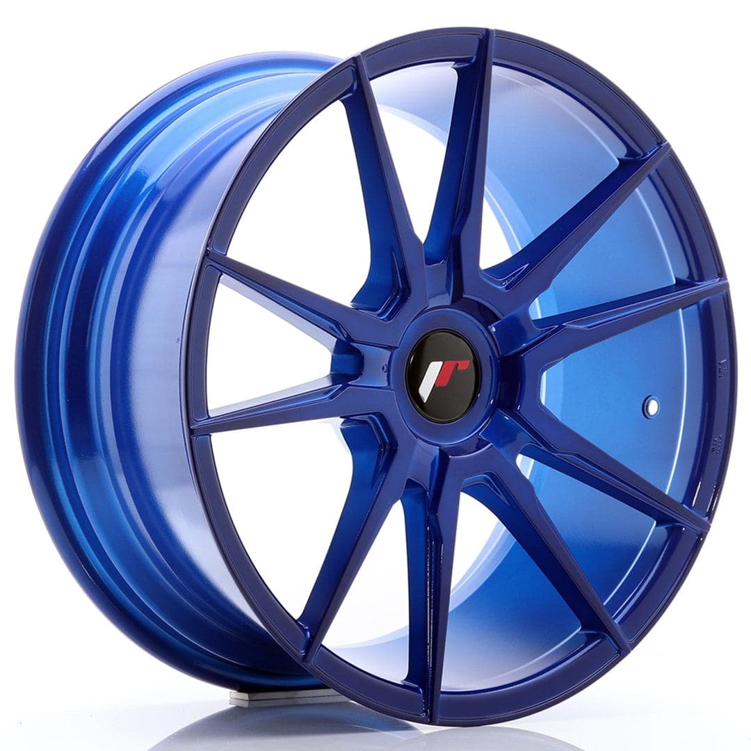 JR Wheels JR21 18x8,5 ET20-40 Blank Platinium Blue - Wheelsup