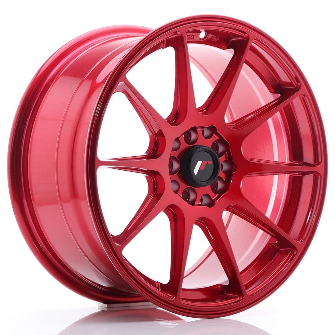 JR Wheels JR11 17x8,25 ET35 5x100/114,3 Platinum Red - Wheelsup