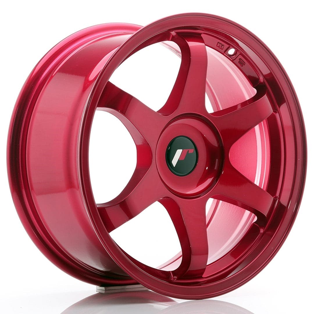 JR Wheels JR3 17x8 ET35 BLANK Platinum Red - Wheelsup