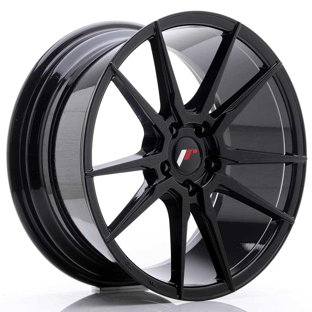 JR Wheels JR21 18x8,5 ET40 5x112 Glossy Black - Wheelsup