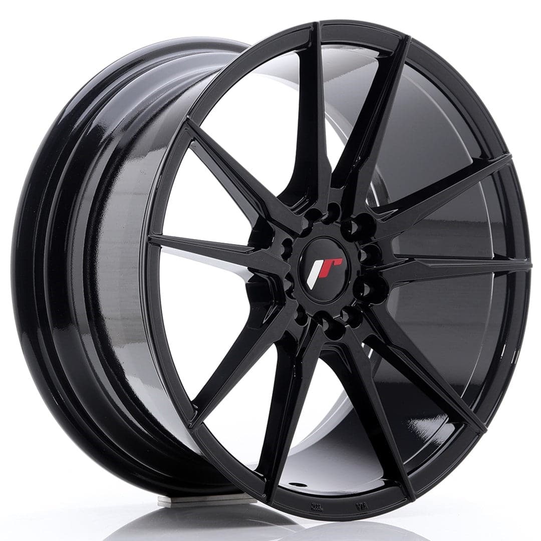 JR Wheels JR21 18x8,5 ET40 5x112/114 Glossy Black - Wheelsup
