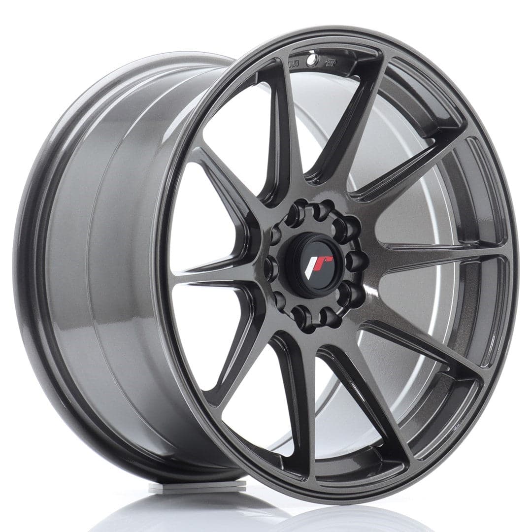 JR Wheels JR11 17x9 ET35 5x100/108 Hyper Gray - Wheelsup
